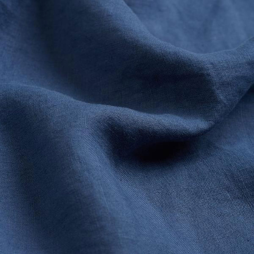 Blueberry Linen Duvet Cover, Super King-5