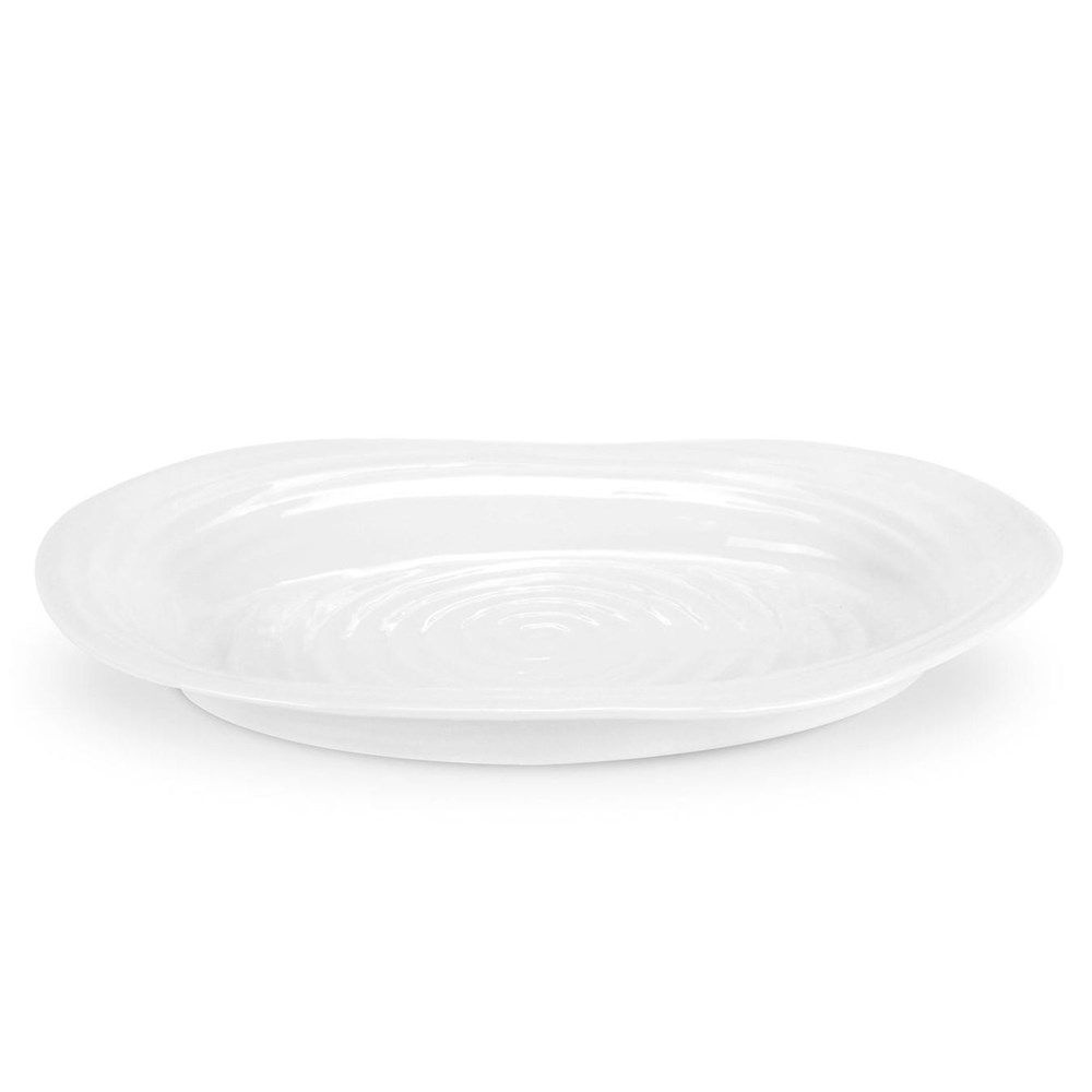 Ceramics Oval plate, 37 x 30cm, White-0