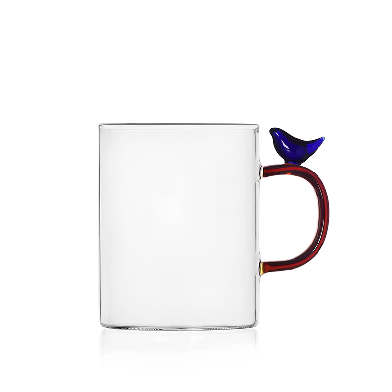 Birds Mug, 450ml, Light Blue-0