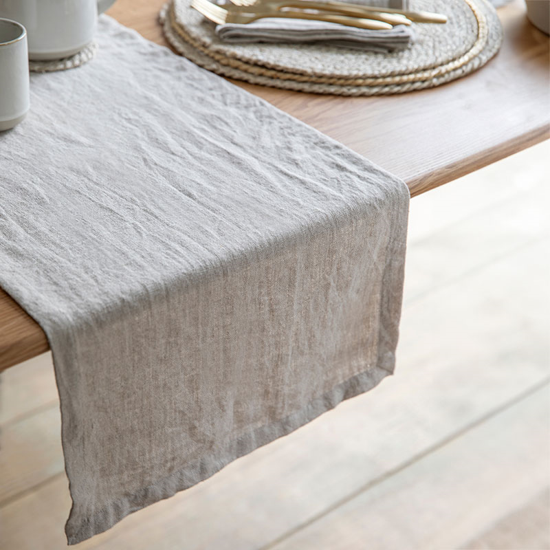 Classic Table Runner, 250 x 36cm, Natural-0