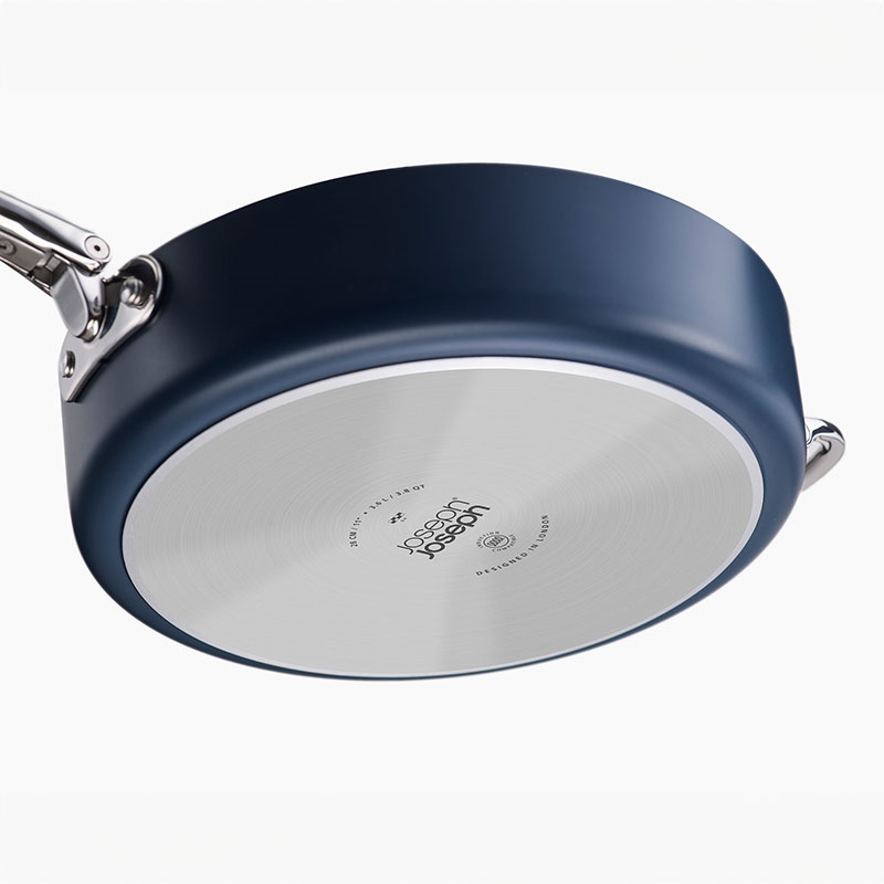 Space Folding Frying Pan, 30cm, Midnight Blue-15