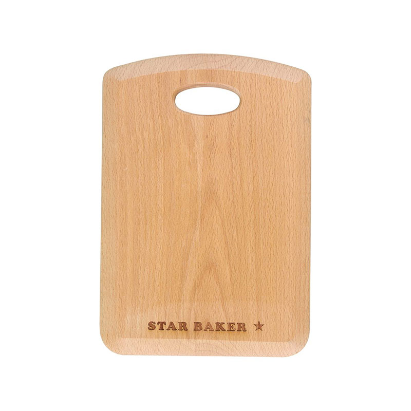 Star Baker Medium Cooks Chopping Board, Beech-0