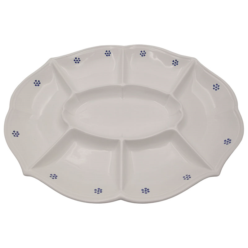 Stella Bianca Serving Platter, 45cm, White-0