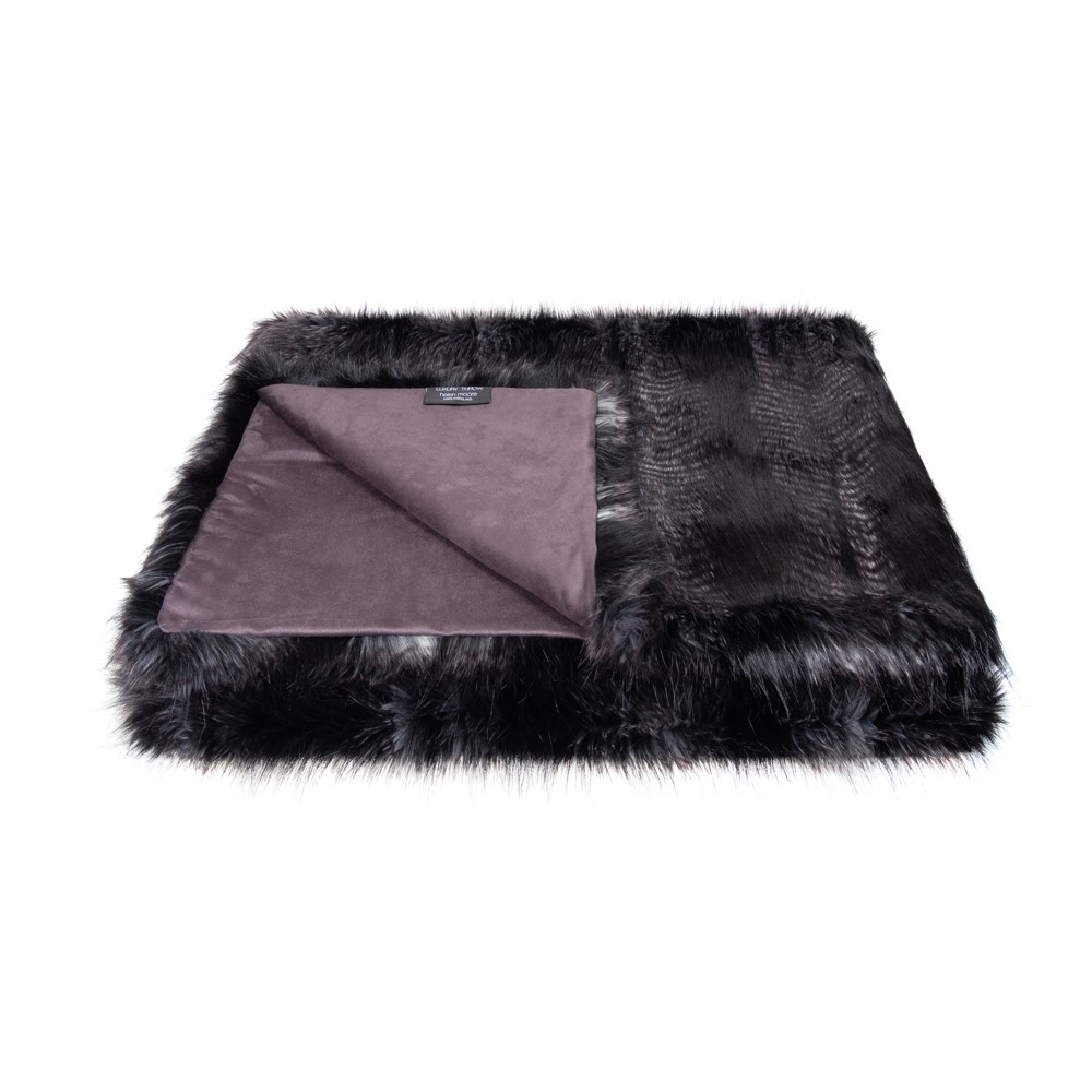 Signature Collection Double throw, 180 x 145cm, Black Quail-1