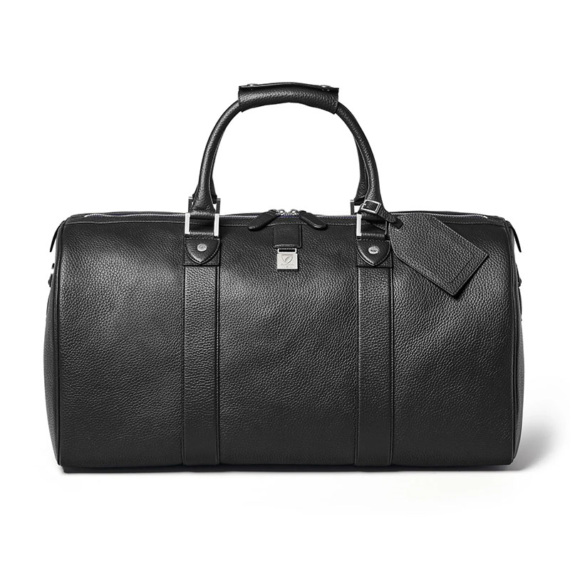 Boston Travel Bag, Black Pebble-2