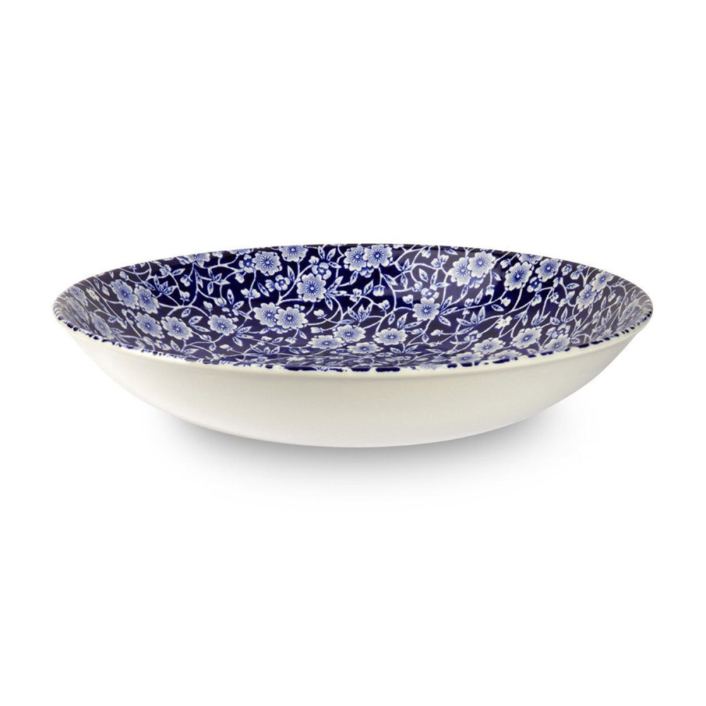 Calico Pasta Bowl, D23cm, Blue-0