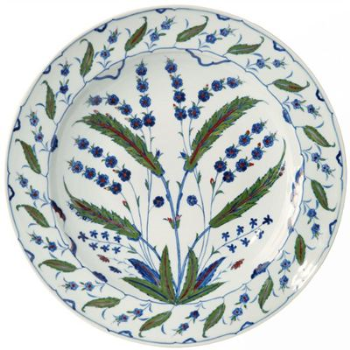 Giant Charger Plate, Isphahan Persian, Multi, 42cm-0