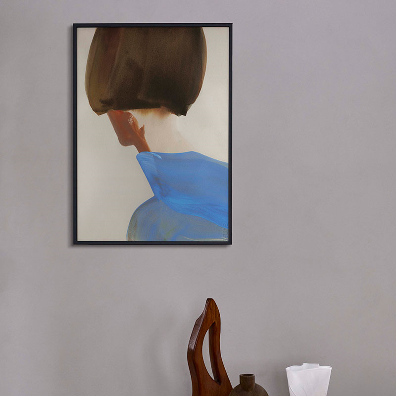 The Blue Cape Art Print, 50 x 70cm-1