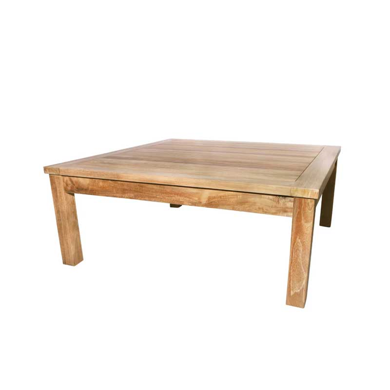 Primrose Square Coffee Table, L100 x W100cm, Teak-1