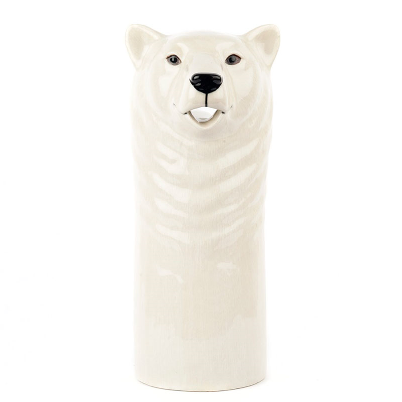 Polar Bear Water Jug, H26cm, White-0