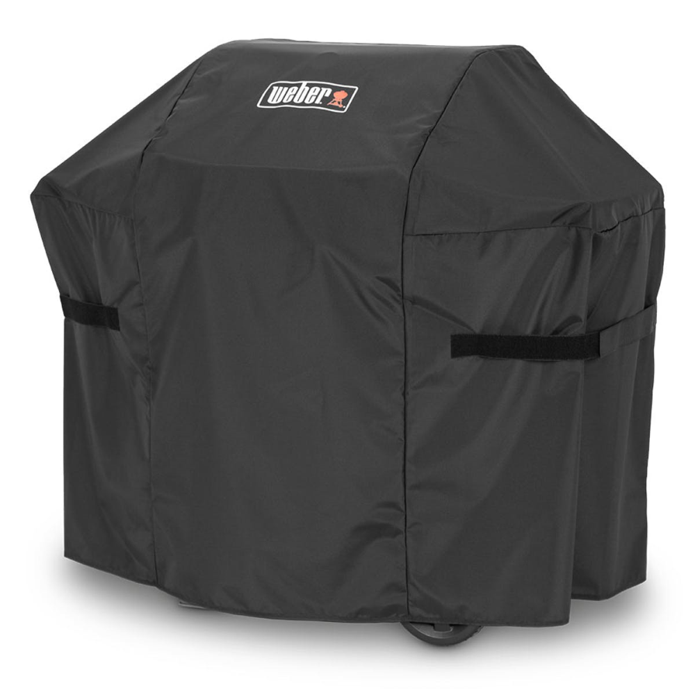 Grill cover premium - fits spirit II 200 & spirit E-210, H106.7 x W45.2 x D121.9cm, Black-2