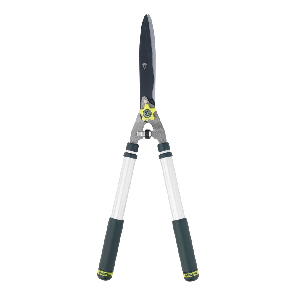 Telescopic shears, H66.5 x W25.5cm, Green/Silver/Black-1