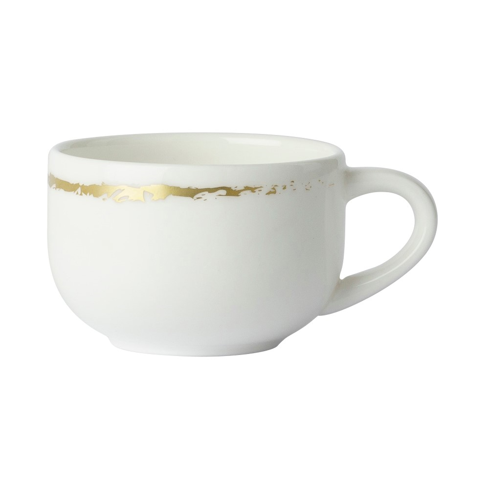 Sketch - Chalk Teacup - urban, 8.5cl, White/Gold-0