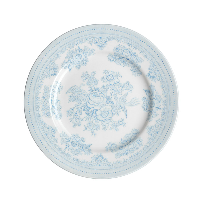 Asiatic Pheasants Plate, D17.5cm, Blue-0