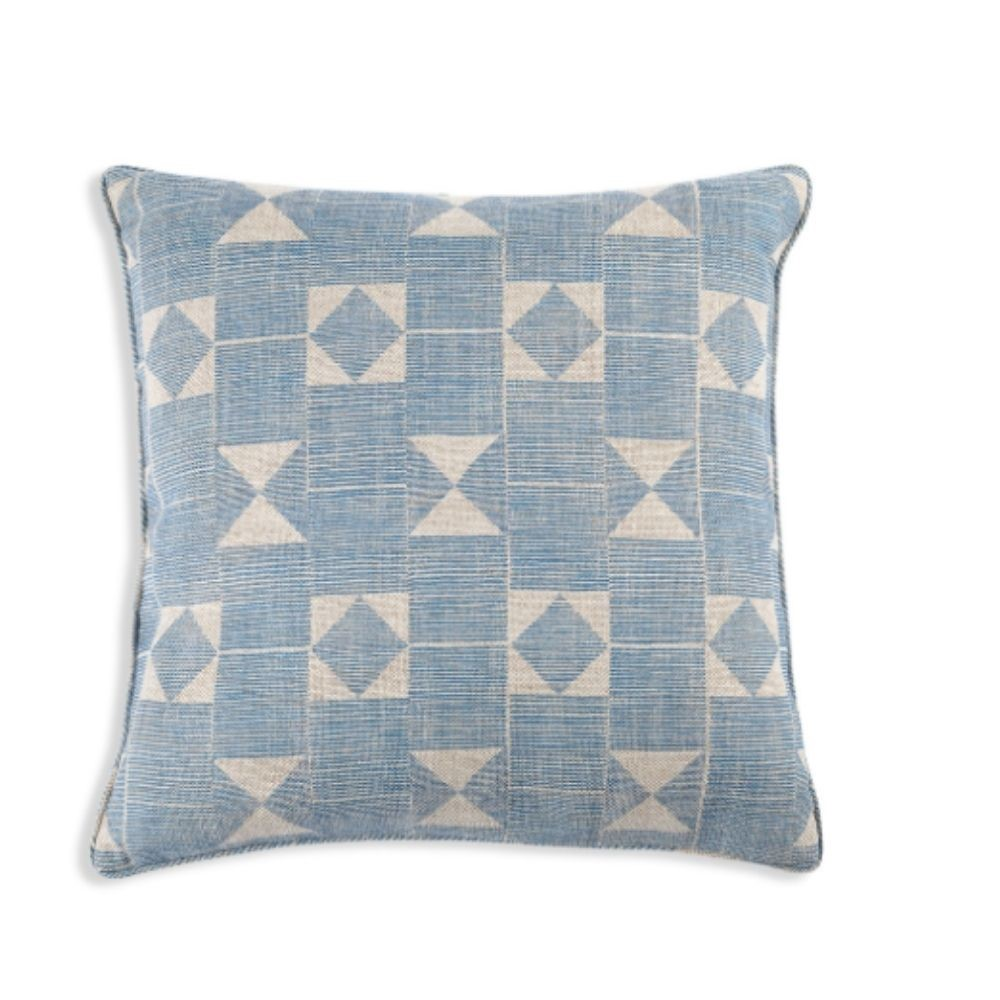 Blue Flag Cushion, 54x54cm-0