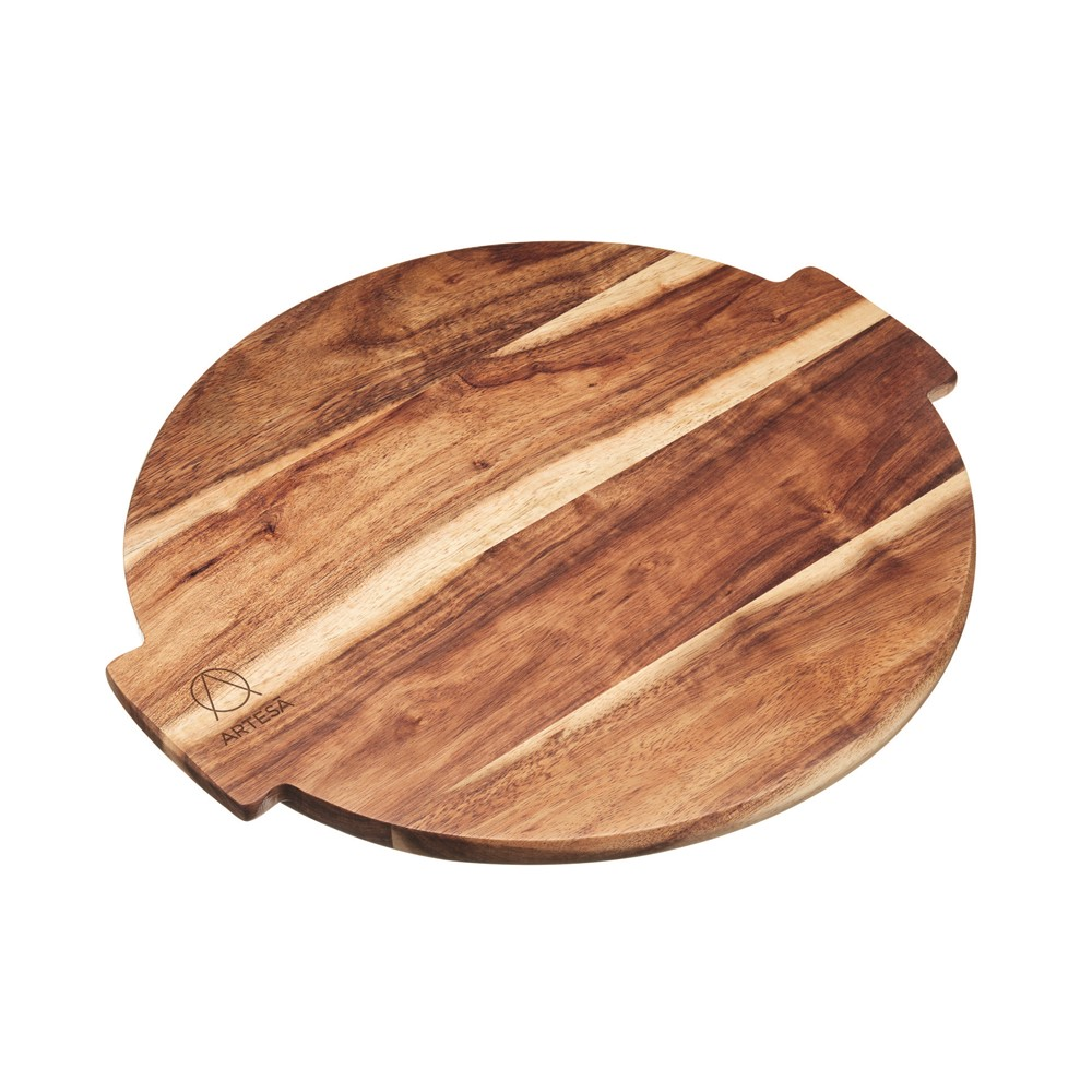 Lazy susan, 39 x 35cm, Acacia Wood-0