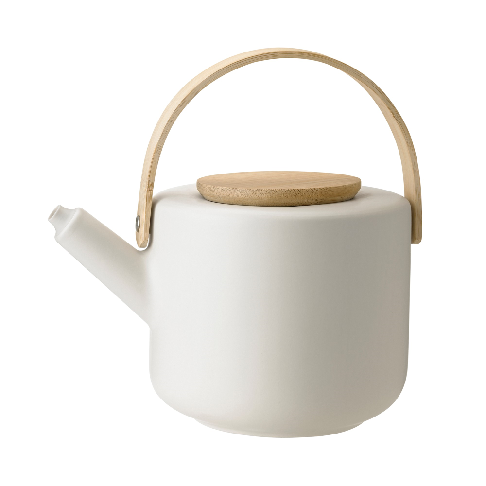 Theo by Francis Cayouette Teapot, H16cm - 1.25 litre, Sand-0