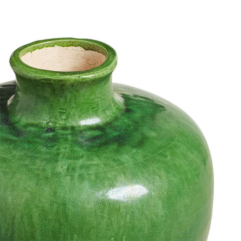 Liaodong Pot, H27 x D26cm, Emerald-1