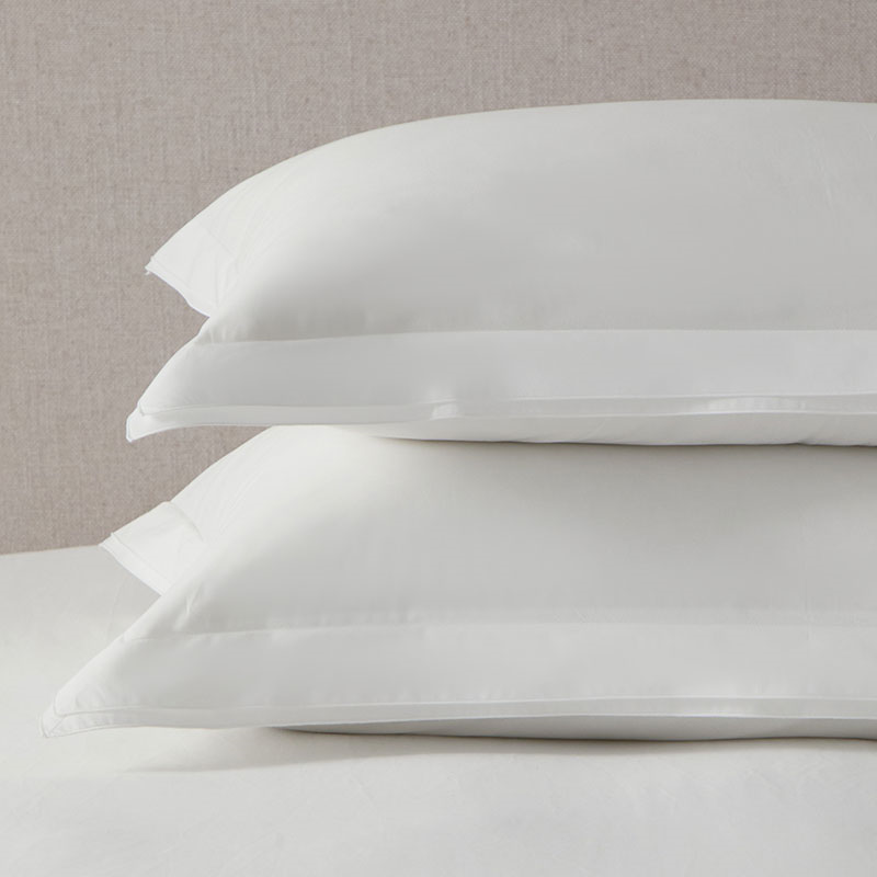 Canova Super King Oxford Pillowcase, White-0