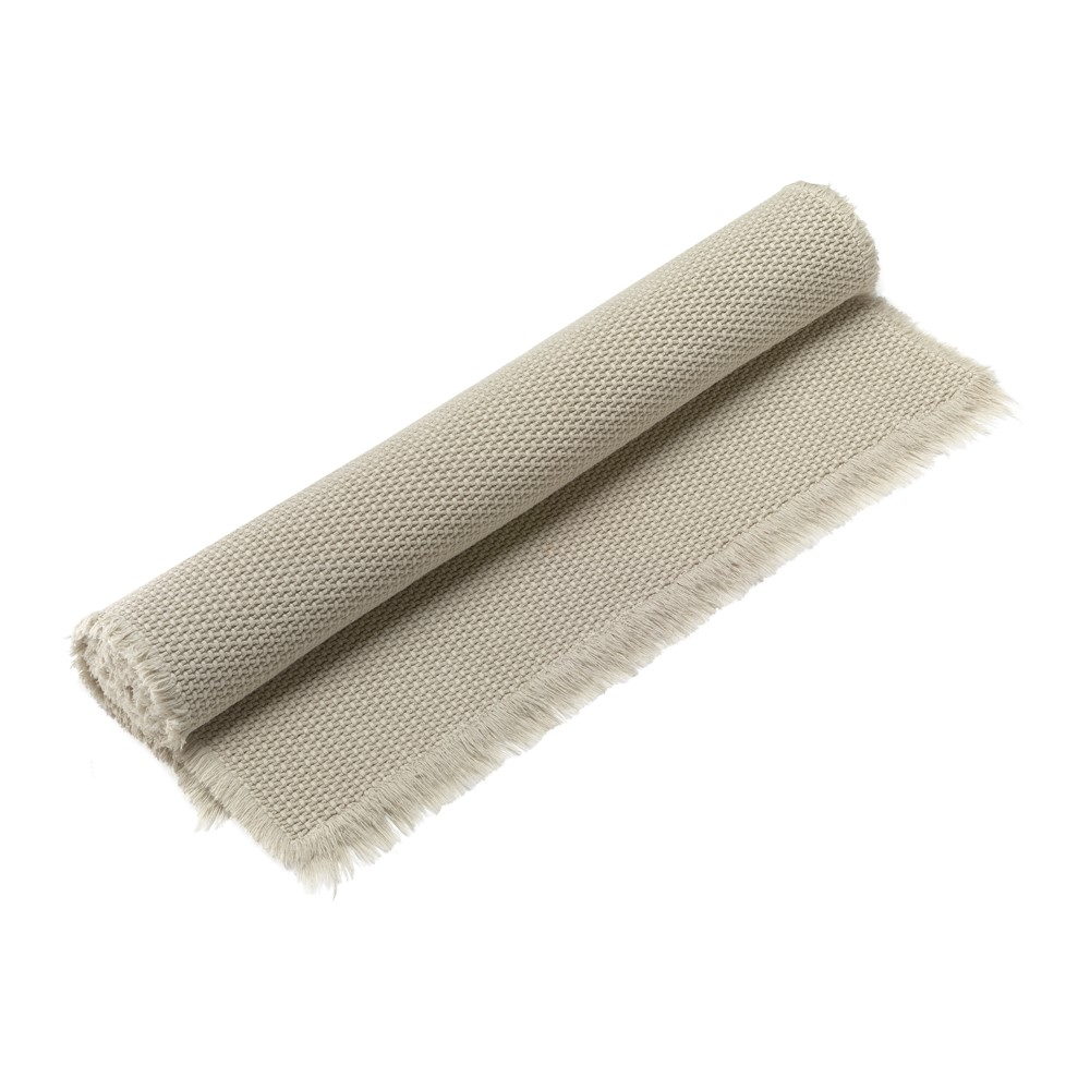 Elly Bath mat, 54 x 64cm, Linen-0