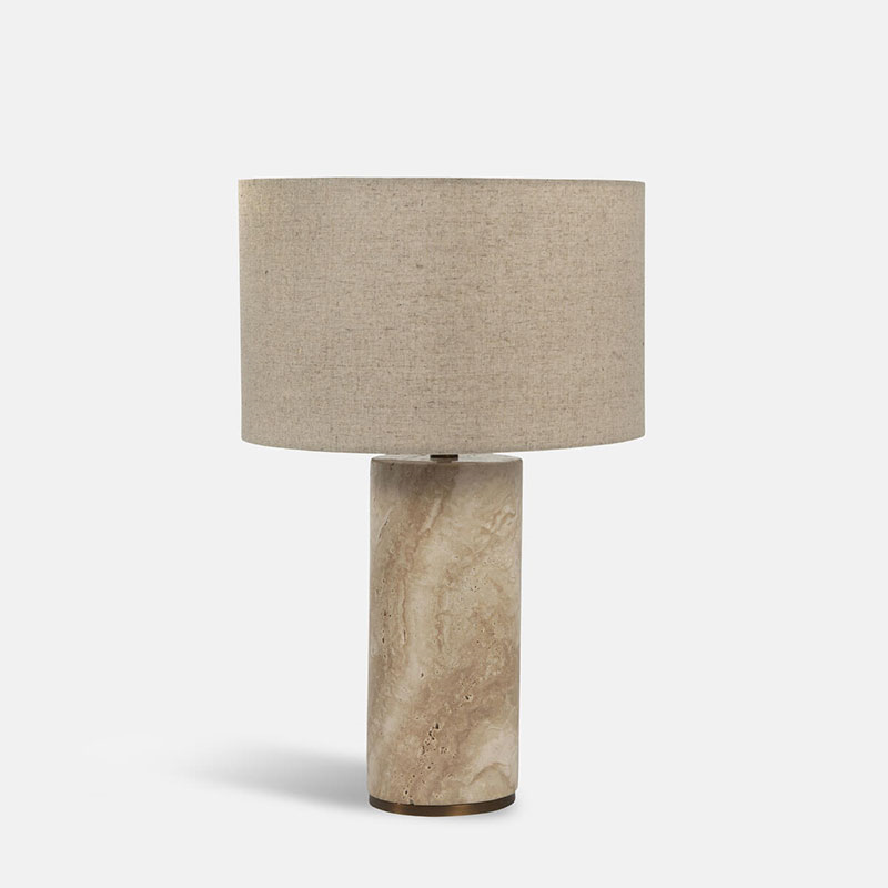 Remi Table Lamp, H35cm, Cream-0