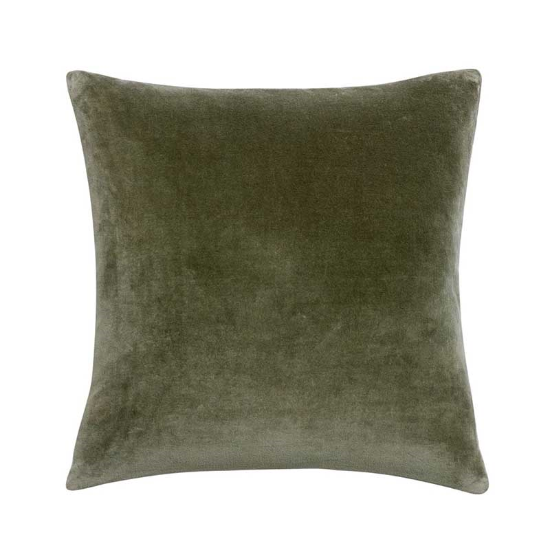 Jaipur Cushion, 45 x 45cm, Olive-0