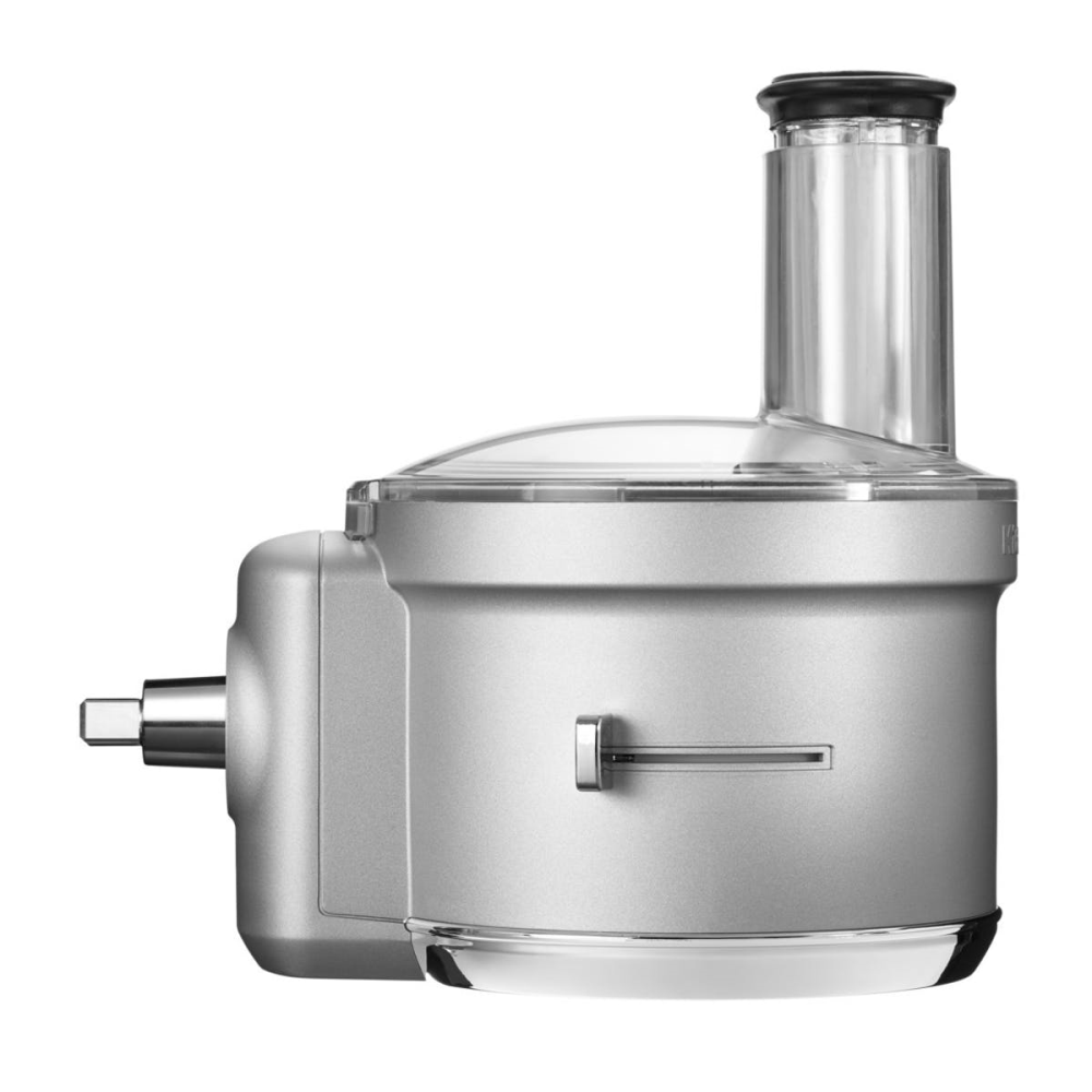 Food processor attachment for mixer, Silver-3