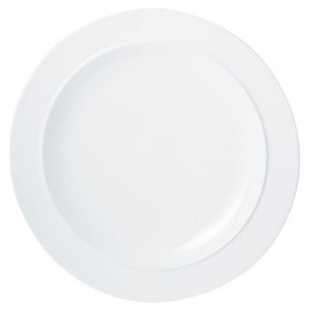 White Gourmet plate, 31.5 x 3cm-0