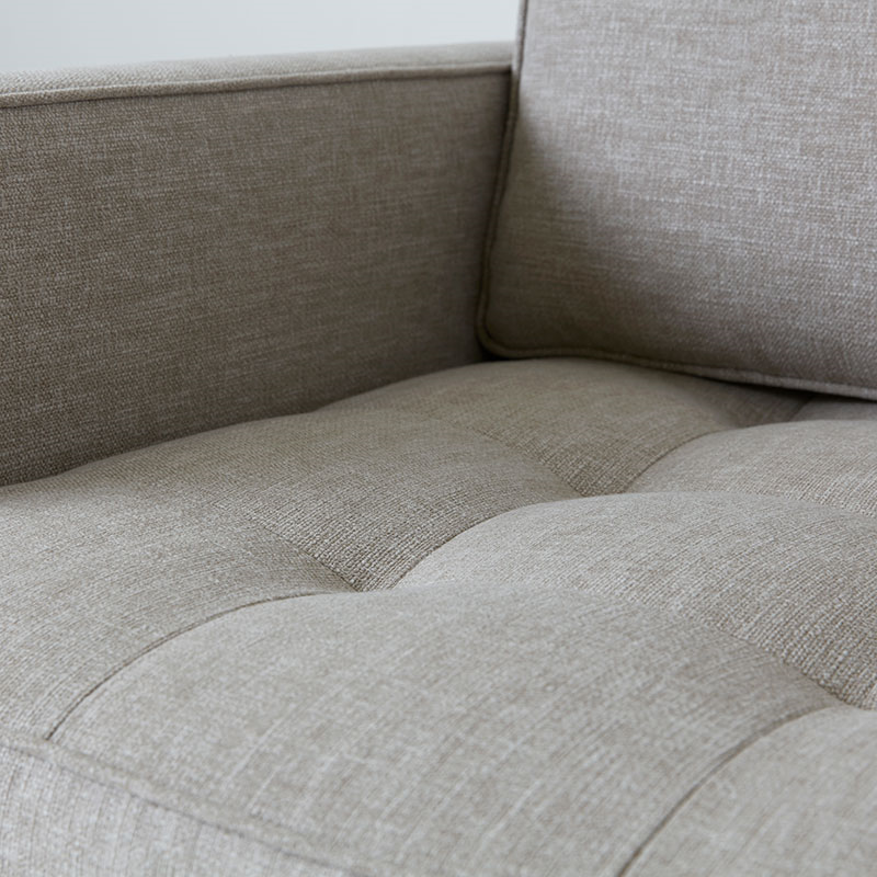 Model 02 Linen Armchair, Pumice-5