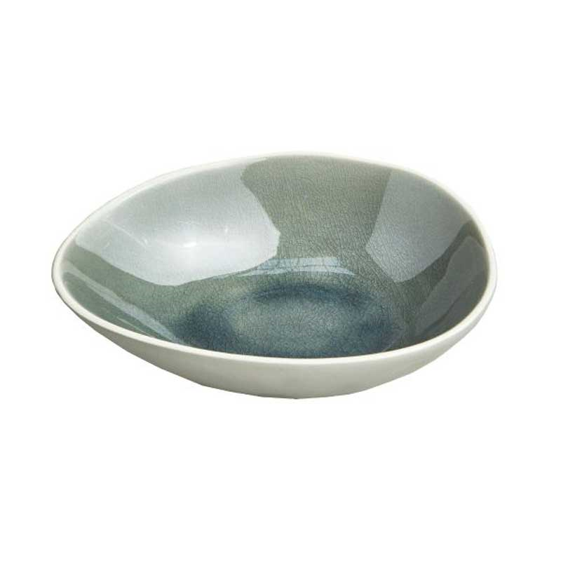 Vie Naturelle Soup/Cereal/Pasta Bowl, W20.2cm x D16.5cm, Soft Grey-0