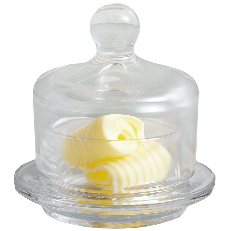 Mini butter cloche, 5 x 9cm, Glass-2