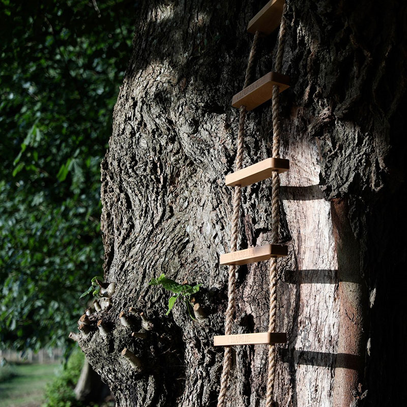 Personalised Rope Ladder, Oak-1