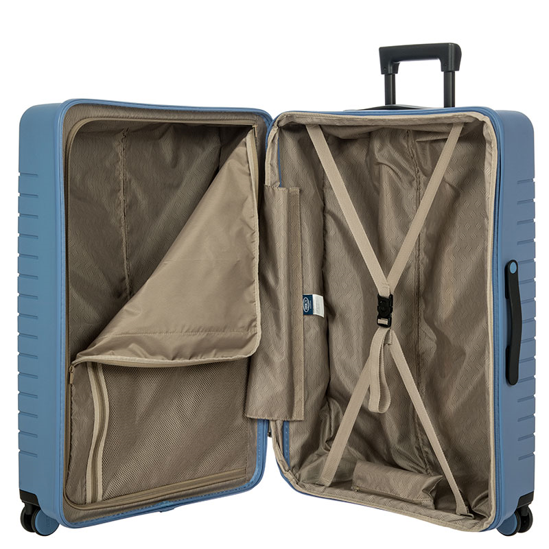 Ulisse Expandable Suitcase, H79 x L53 x W31cm, Grey Blue-8