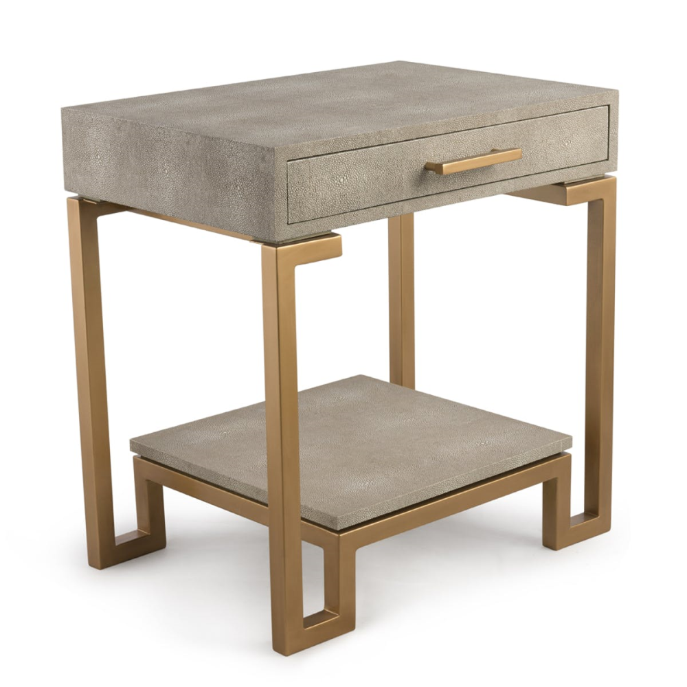 Flex Side table, W52 x H60 x D40cm, Cream-1