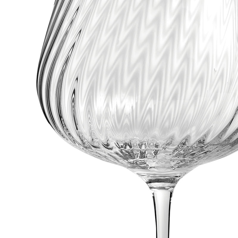 Vera Wang Swirl Set of 2 White Wine Glasses, 440ml, Clear-4