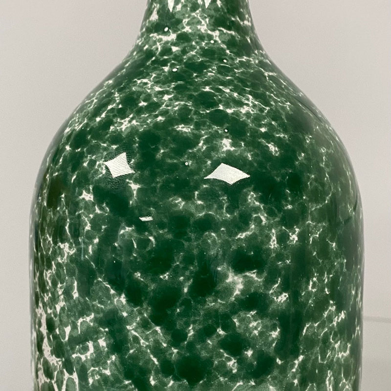 Splatter Olive Oil Bottle, H17cm, Green-2