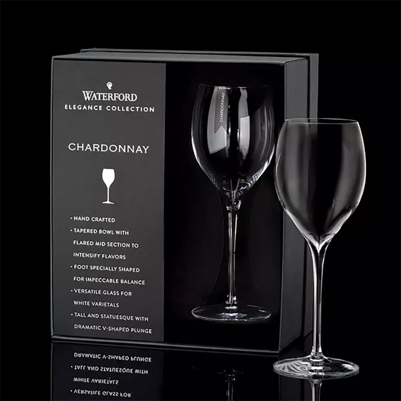 Elegance Collection Pair of chardonnay glasses-2