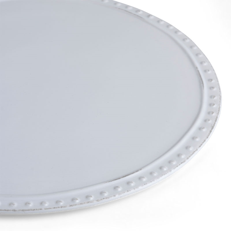 Bowsley Platter, D31cm, White-2