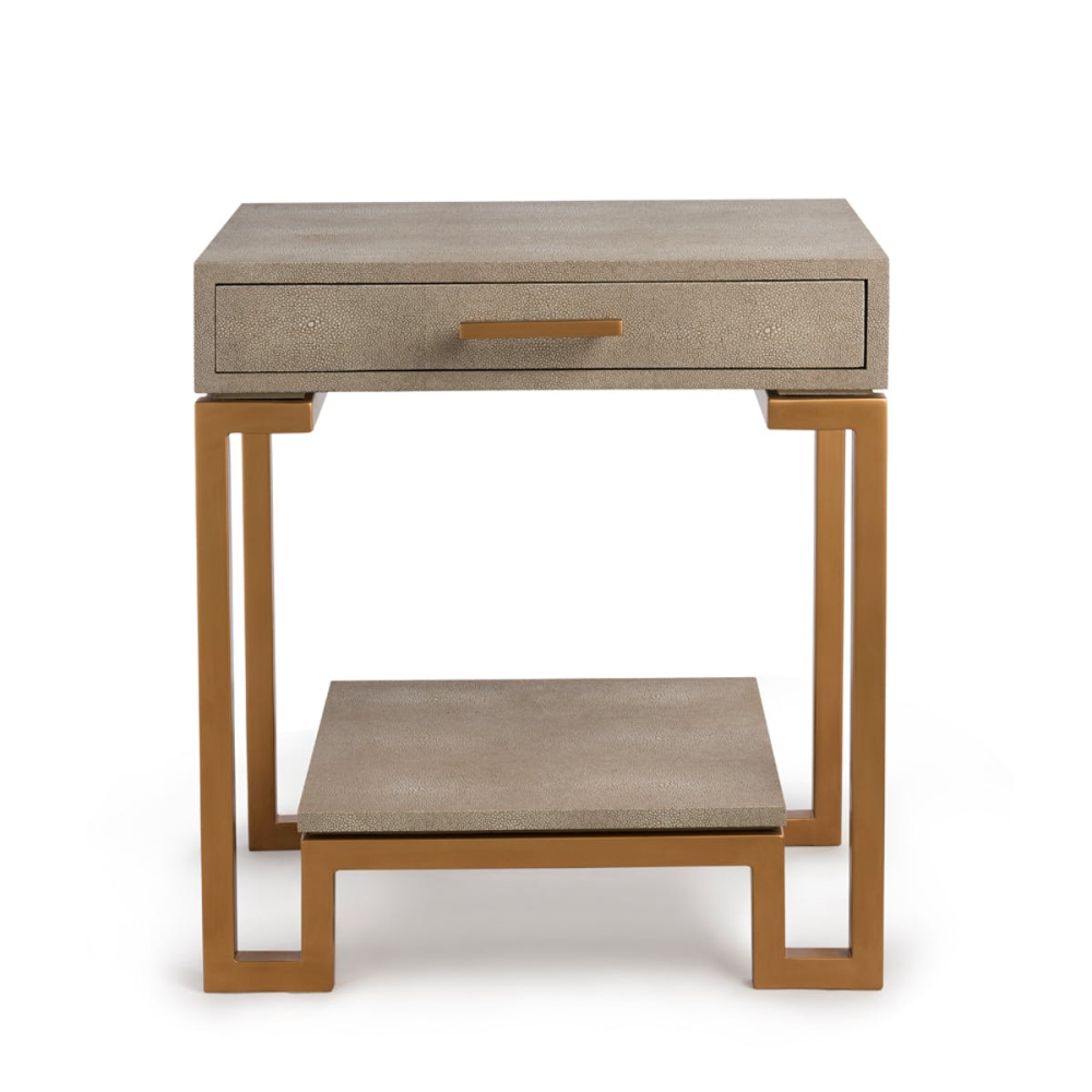 Flex Side table, W52 x H60 x D40cm, Cream-0