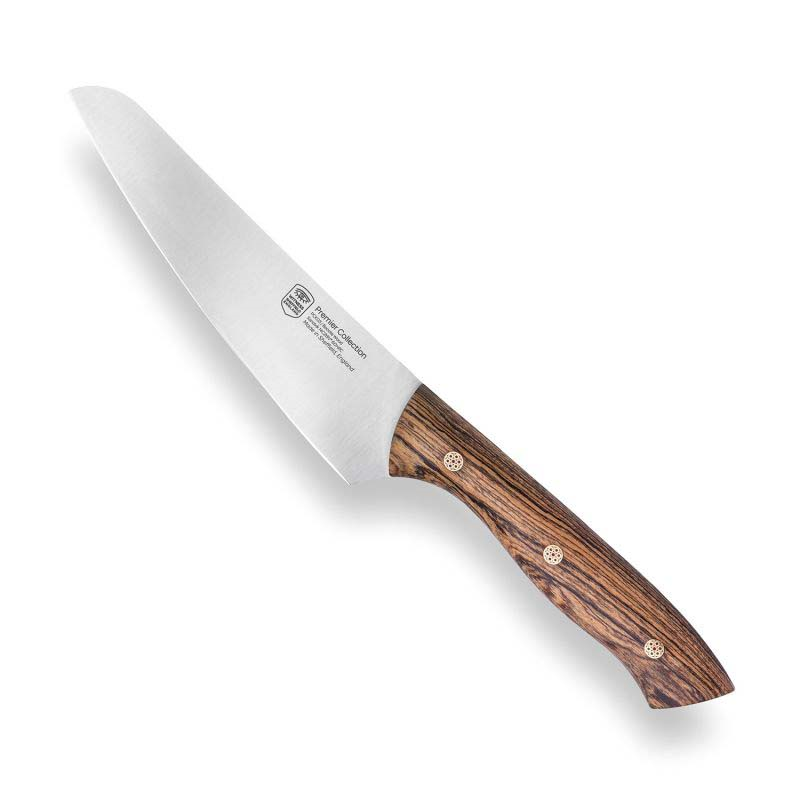 Premier Collection Santoku Knife, 16cm, Brown-3