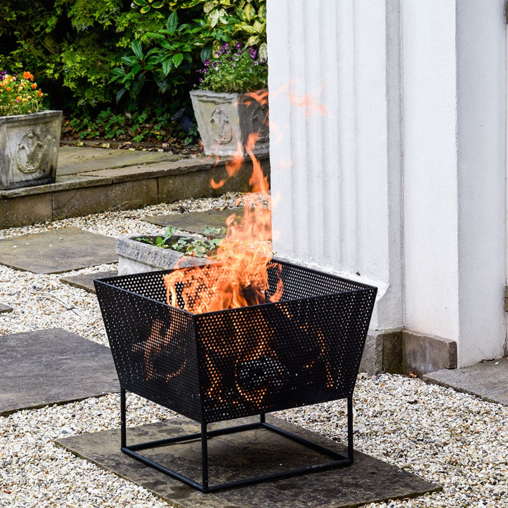 Norfolk Outdoor firebowl, W52cm, Black-1