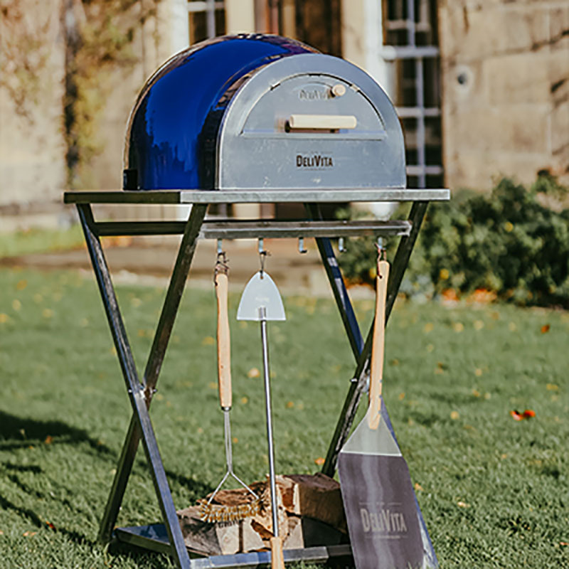 Wood-Fired Pizza Oven, Jubilee Blue-2