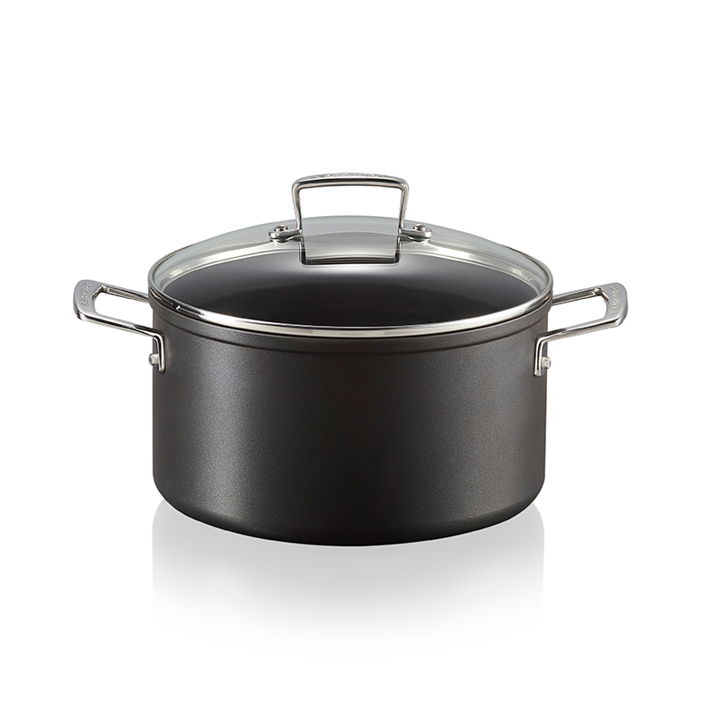 Toughened Non-Stick Deep casserole, 24cm - 6 litre-3