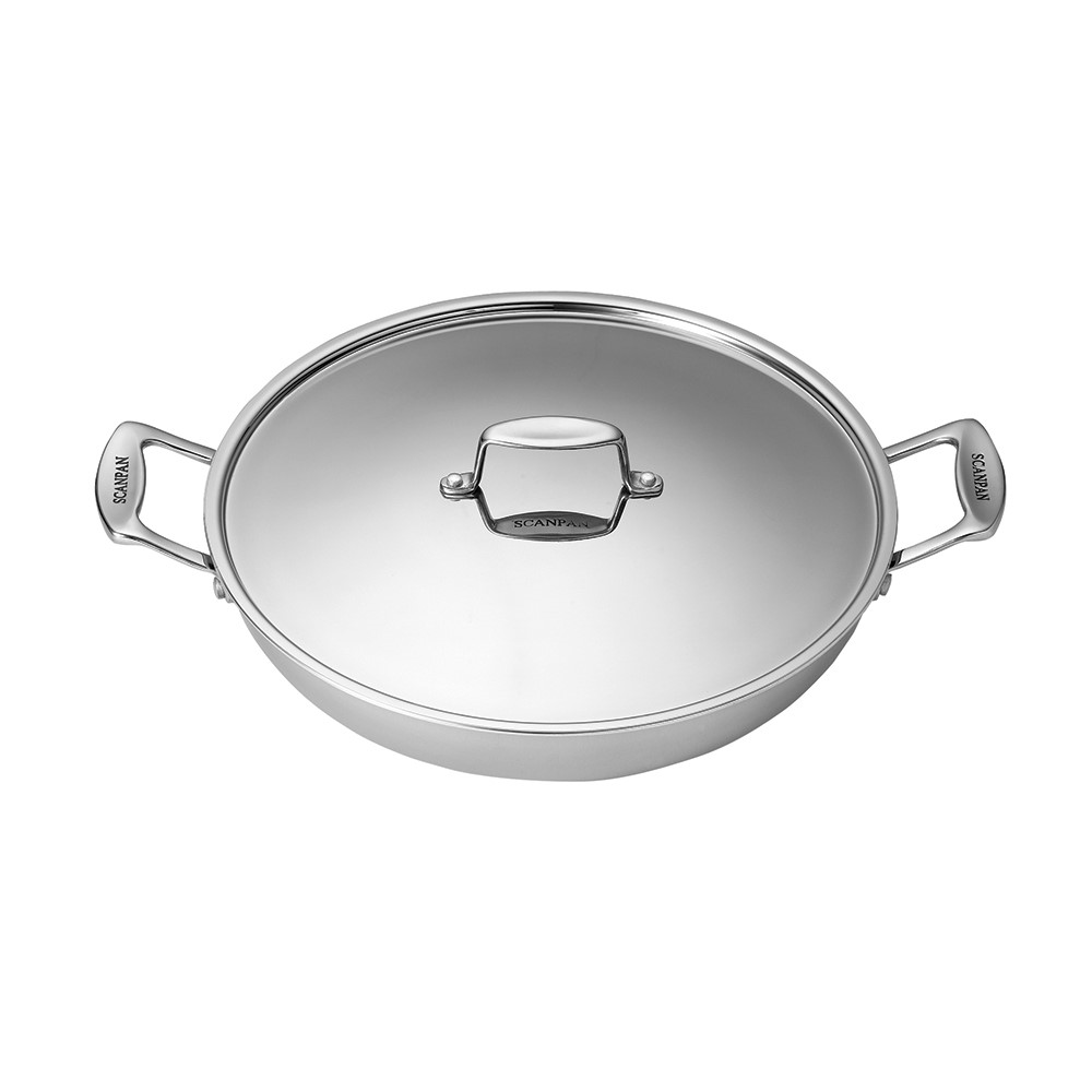 Fusion 5 Chef pan, 4.7 litre - D32cm, Stainless Steel-0