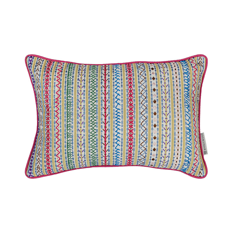 Capri Cushion, Yellow Multi-0