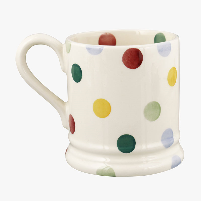 Polka Dot Mug, 300ml, Cream-3