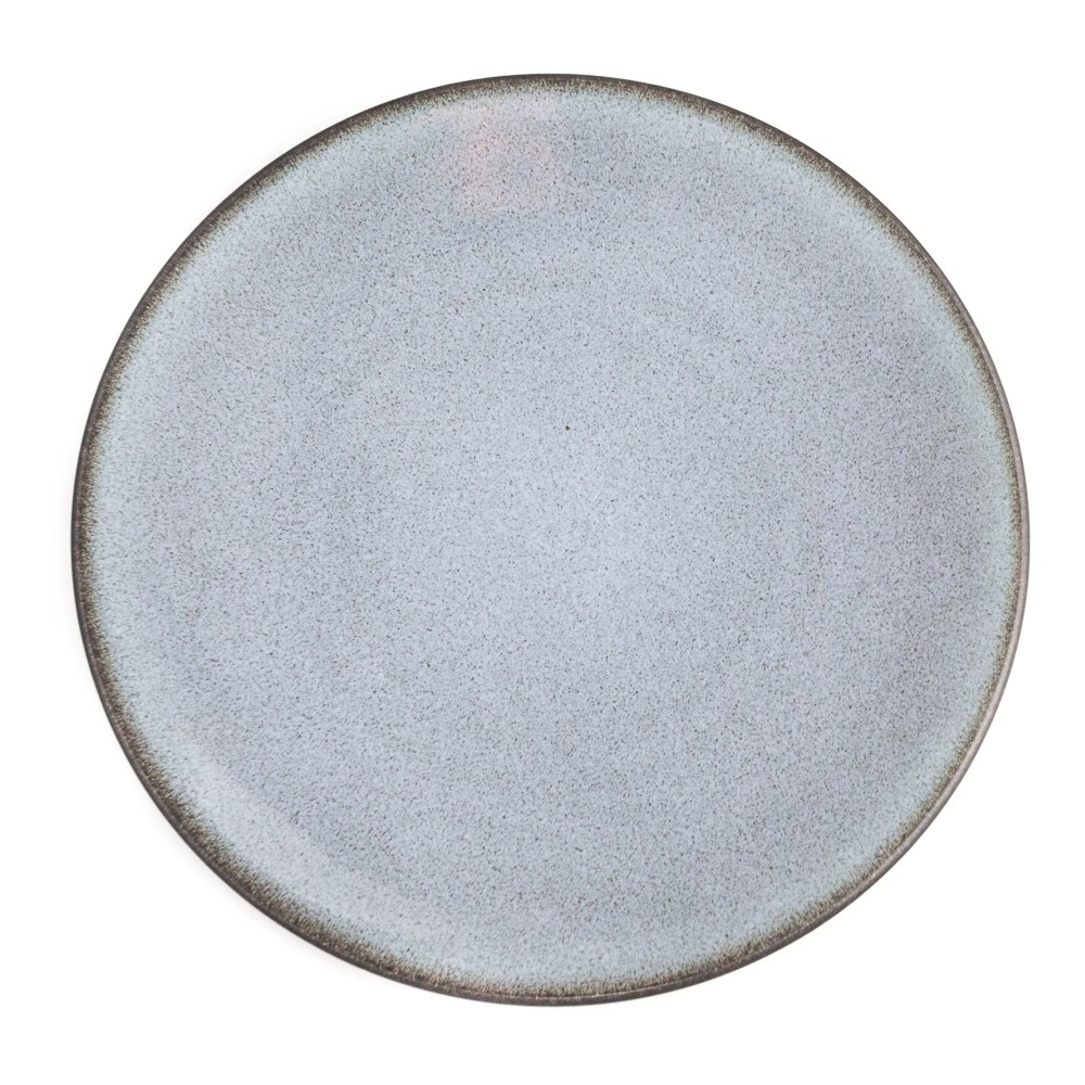 Tourron Dessert plate, 20cm, Gris Ecorce-0