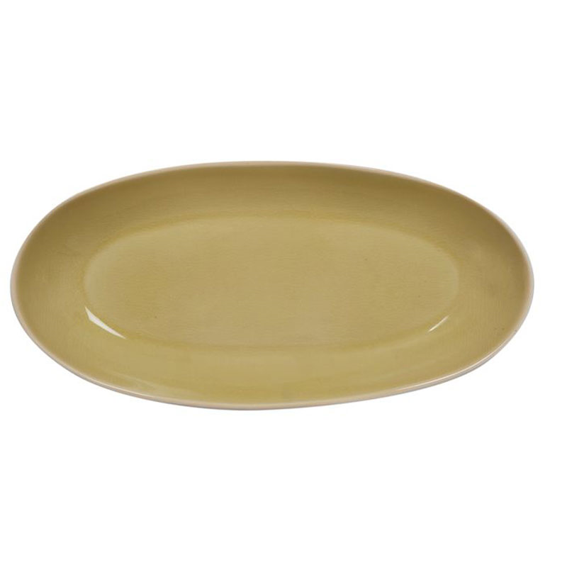 Maguelone Long Platter, 38 x 18 cm, Sunflower Yellow-0