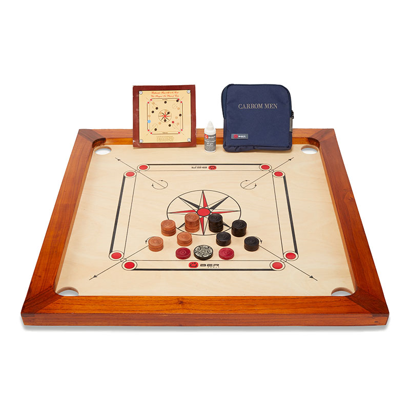 Premium Junior Carrom Board Set-0