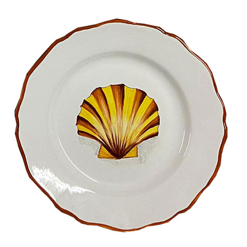 La Menagerie D’été Plate, D28cm, Yellow-0